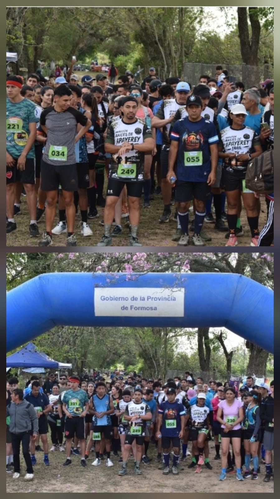 HISTÓRICO ÉXITO DE LA MARATÓN RAÍCES DE APAYEREY: DEPORTE, NATURALEZA, TRADICIÓN Y UNA MULTITUD EN EL CORAZÓN DEL DEPARTAMENTO PILAGÁS