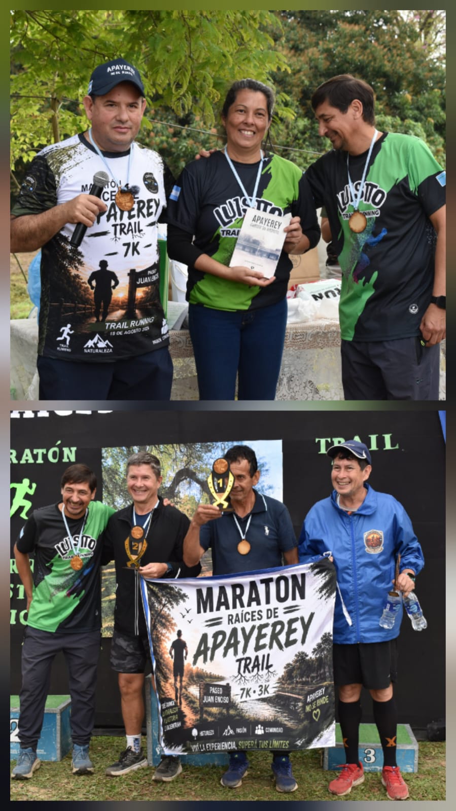LUIS GAMARRA Y LUISSITO TRAIL: UN EQUIPO QUE SE PUSO LA CAMISETA DE APAYEREY