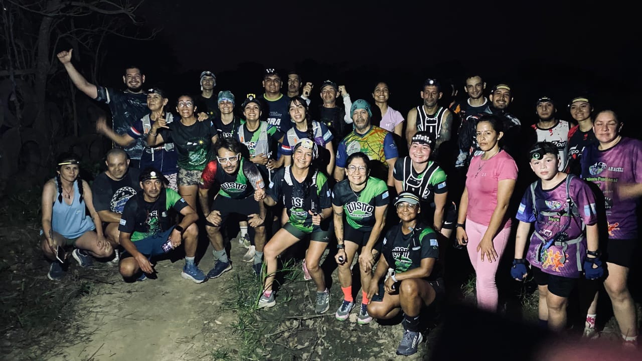 Formosa: Luissito Trail reunió a corredores en un entrenamiento gratuito de 10 kilómetros