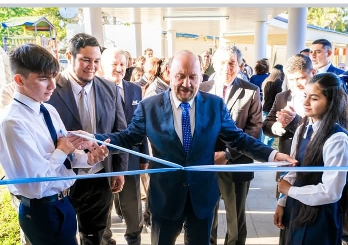 GILDO INSFRÁN INAUGURÓ IMPORTANTES OBRAS EN BANCO PAYAGUÁ
