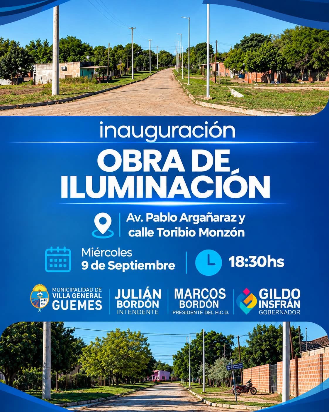 Cuando la plata del pueblo se administra como corresponde: Güemes sigue avanzando con obras