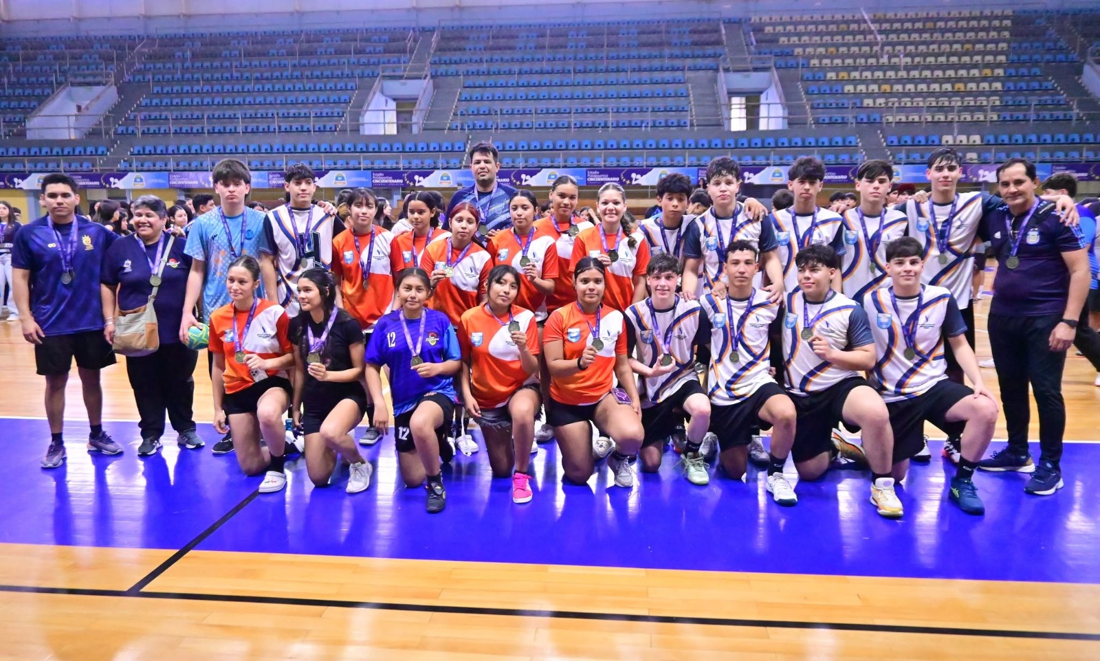 JUEGOS EVITA FORMOSEÑOS: MISIÓN LAISHÍ Y PIRANÉ SE CONSAGRARON CAMPEONES PROVINCIALES DE HANDBALL