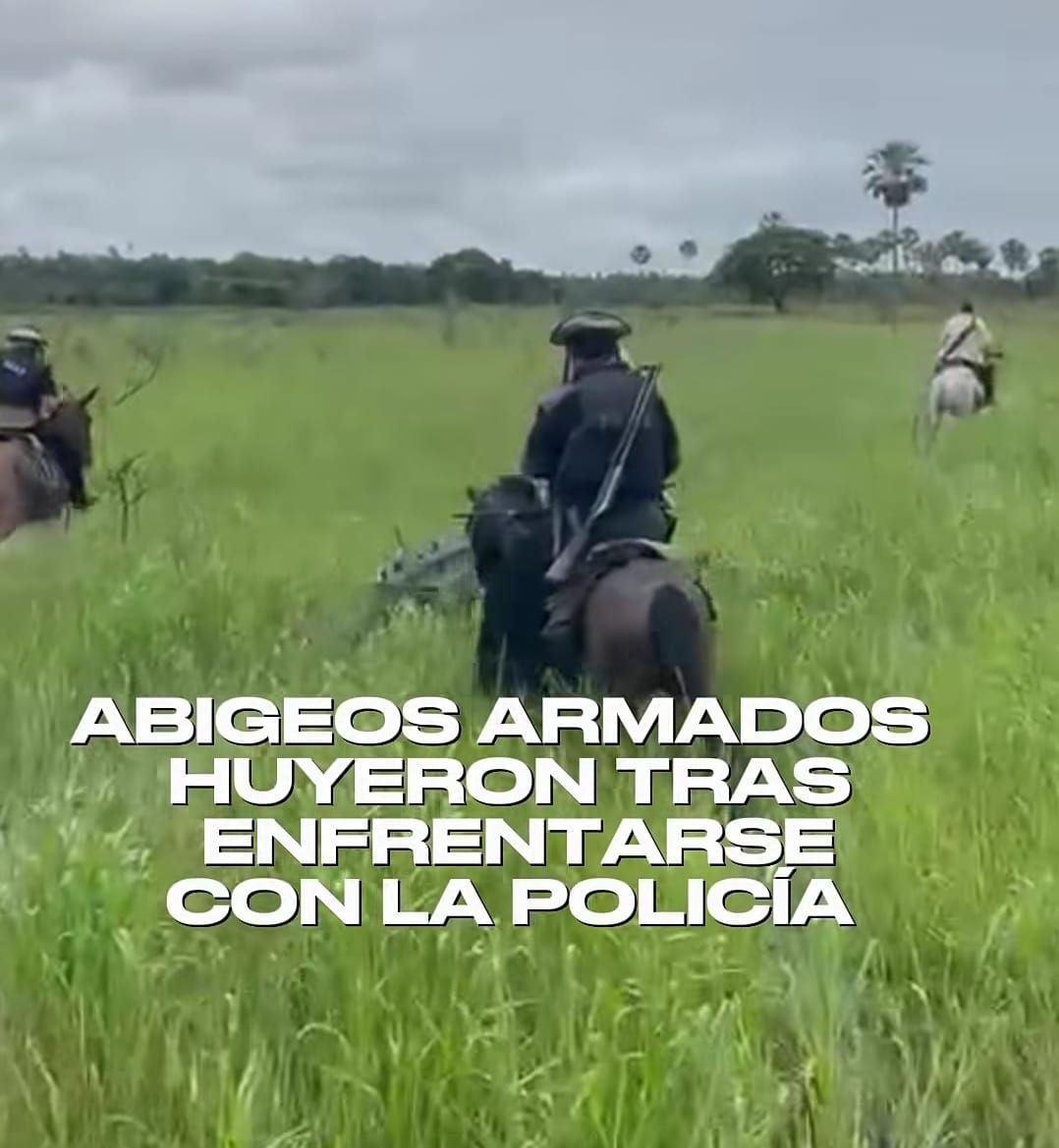 ENFRENTAMIENTO ARMADO EN ZONA RURAL: LA POLICÍA FRUSTRÓ UNA PRESUNTA ACTIVIDAD DE ABIGEATO EN LA ESTANCIA BOUVIER
