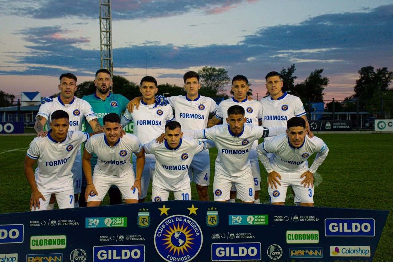 SOL DE AMÉRICA EMPATÓ 2 A 2 EN FORMOSA Y AVANZÓ A LA SIGUIENTE FASE DEL FEDERAL A